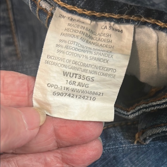 Aura by Wrangler Capris 16 Like New - Picture 3 of 3